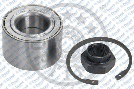 OPTIMAL 802658 Arka Teker Rulmani [Kit] Fiat Lancia Uno 146 Ae 75i.E. 1.5 85-93 Lada Samara 1.1 1.3 1.5 81> Seat Fura 0.9 1.4 82-90>